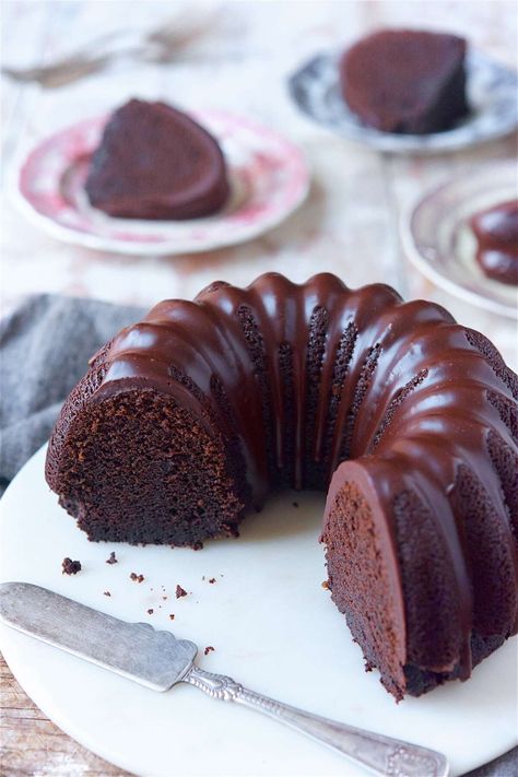 Chocolate Fudge Bundt Cake, Fudge Bundt Cake, Chocolate Bundt, Chocolate Bundt Cake, King Arthur Flour, Bundt Cakes Recipes, King Arthur, Savoury Cake, Food Cakes