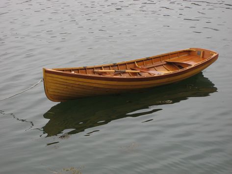 Whisper | Rick Rowland | Flickr Wooden Row Boat, Wooden Boats For Sale, Sailboat Plans, Free Boat Plans, Make A Boat, Wooden Boat Building, Build Your Own Boat, Row Boats, Kayak Boats