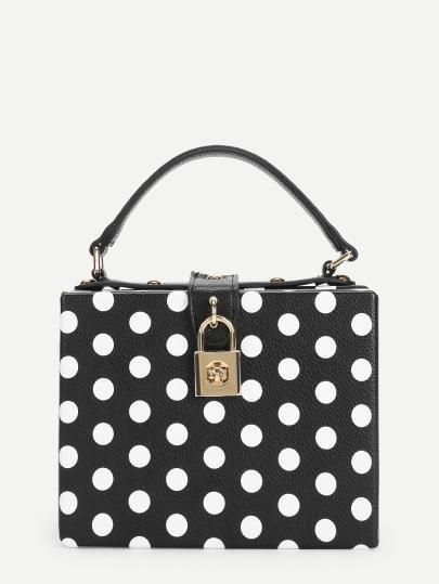 Shop Polka Dot Print PU Shoulder Bag online. SheIn offers Polka Dot Print PU Shoulder Bag & more to fit your fashionable needs. Rectangular Polka Dot Bags For Daily Use, Louis Vuitton Polka Dot, Chic A-line Mini Dress With Polka Dots, Summer A-line Polka Dot Mini Dress, Imperial Fashion, Polka Dot Bags, Dots Candy, Polka Dot Print, Dot Print