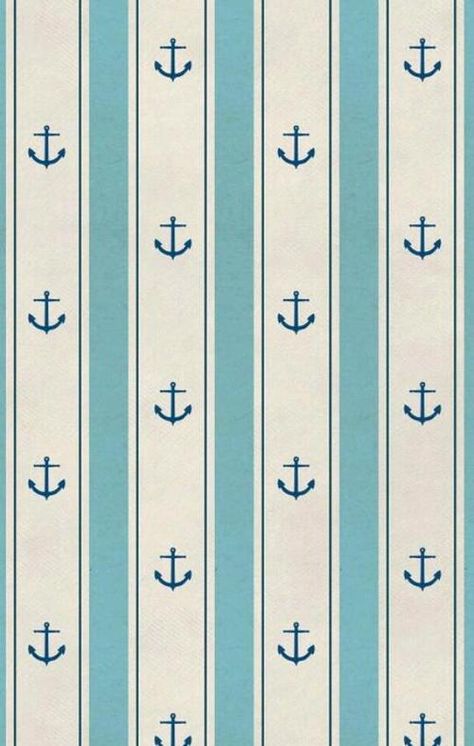 Wall Pattern Design, Anchor Wallpaper, Iphone 5 Wallpaper, Anchor Pattern, Pretty Patterns, Pattern Iphone, Wall Patterns, Paper Background, Phone Backgrounds