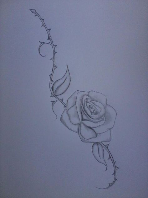 Roses With Thorns Drawing, Rose Vine Finger Tattoo, How To Draw Thorns, Rose Thorns Drawing, Flower With Thorns Tattoo, Rose Vine Tattoos For Women, Roses With Thorns Tattoo, Roses And Thorns Tattoo, Rose With Thorns Drawing