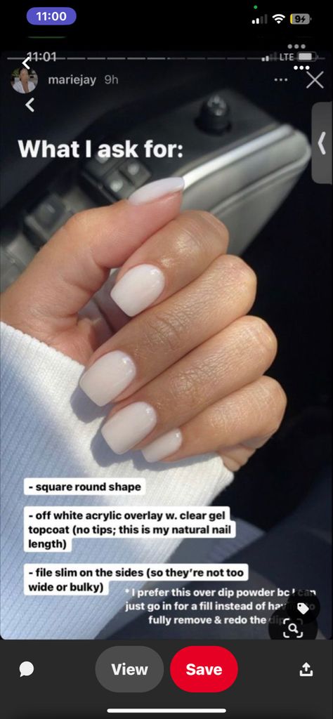 Small Square Acrylic Nails, Nurse Nails, Gel Overlay Nails, Overlay Nails, Classic French Manicure, Simple Gel Nails, Work Nails, Casual Nails, Short Square Acrylic Nails