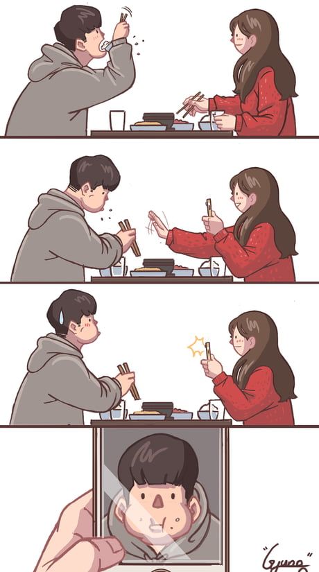 15 Beautiful Comics Illustrated How A Sweet Relationship Looks Like - 9GAG Relationship Comics, Drawing Hands, Cute Couple Comics, Couples Comics, Cute Couple Drawings, Cartoons Love, Cute Couple Cartoon, Cute Love Cartoons, Love Illustration