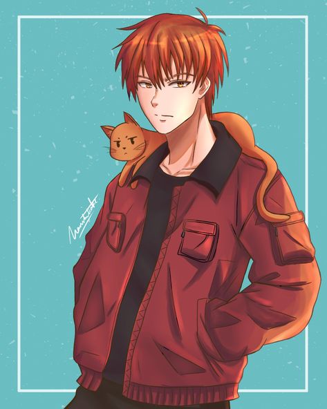 Kyoru Fanart, Kyo Shoma, Kyo Kun, Momiji Sohma, Kyo Soma, Fruits Basket Kyo, Kyo Sohma, Fruits Basket Manga, Fruits Basket Anime