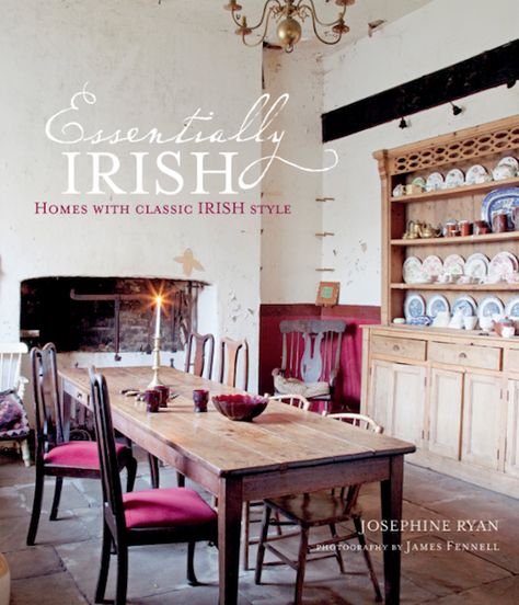 Irish Cottage Interiors, Landscape Ireland, Irish Homes, Irish Interior Design, Ireland Galway, Books Accessories, Scotland Culture, Irish Kitchen, Irish Interiors