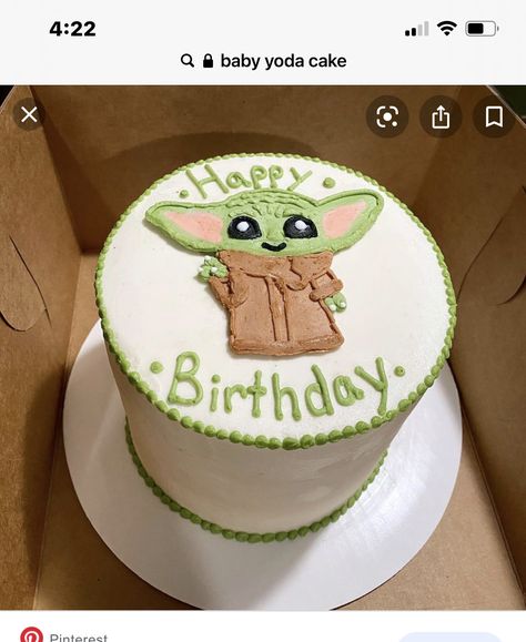 Yoda Birthday Cake Ideas, Yoda Birthday Cake, Yoda Birthday, Yoda Cake, Star Wars Birthday Cake, Cube Cake, Star Wars Cake, Funny Birthday Cakes, Birthday Cake Chocolate