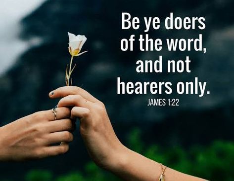 Daily Devotion - Be a Doer of the word - Sunday Messages, Save Your Soul, Doers Of The Word, Commit Adultery, Daily Devotion, Gods Word, Speak Life, The Word Of God, Natural Face