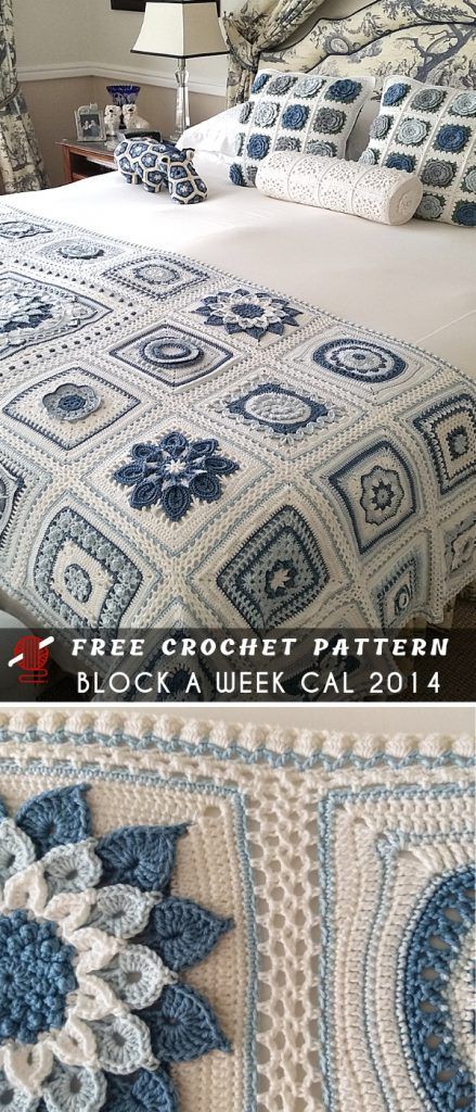 Crochet Triangles, Corak Krusye, Interesting Crochet, 3d Crochet, Projek Menjahit, شال كروشيه, Crochet Bedspread Pattern, Bantal Sofa, Crochet Blanket Designs