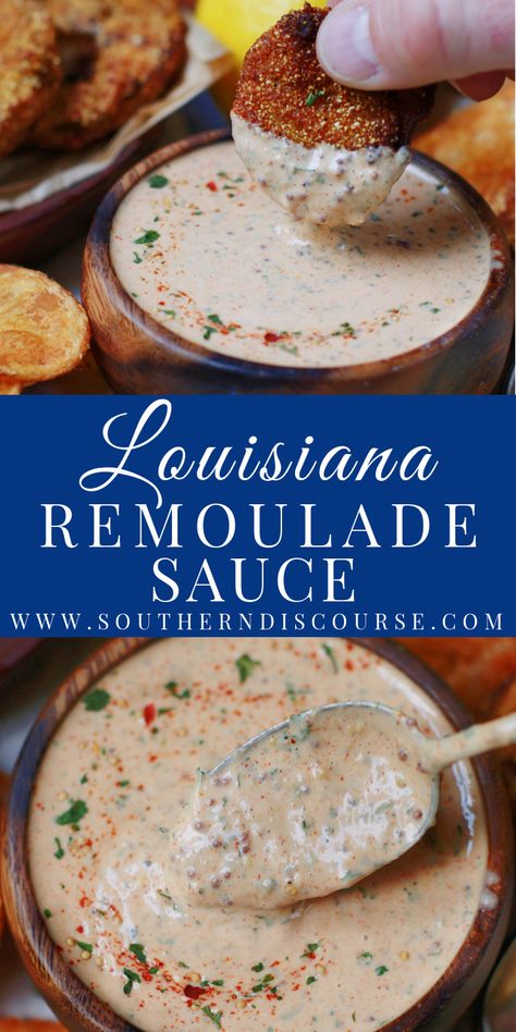 Louisiana Remoulade Sauce - southern discourse 12 Hour Sauce, Ruemalade Sauce, White Remoulade Sauce Recipe, Sauces For Dipping, Dc Mumbo Sauce Recipe, Chicken Express Serendipity Seasoning, Berblonk Sauce, Cha Kreung Recipe, Ch8cken Breast Recipes