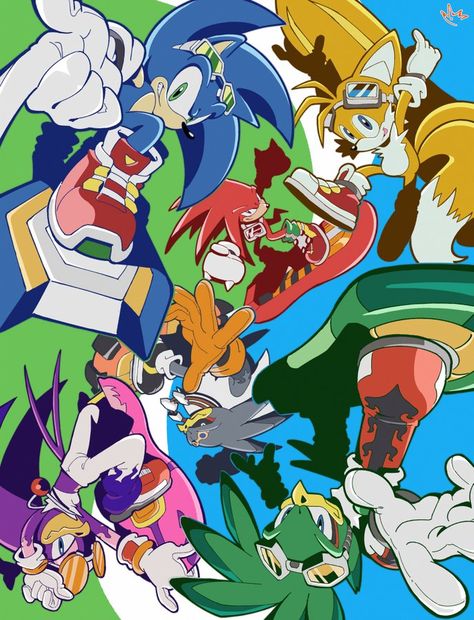 Biolizard on X: "The race to prove who s the best begins now! 🏁 " / X Sonic Free Riders, Sonic Riders, Scenecore Art, Sonic Funny, Blue Hedgehog, Sonic Franchise, Hedgehog Art, Sonic Fan Art, Sonic Art