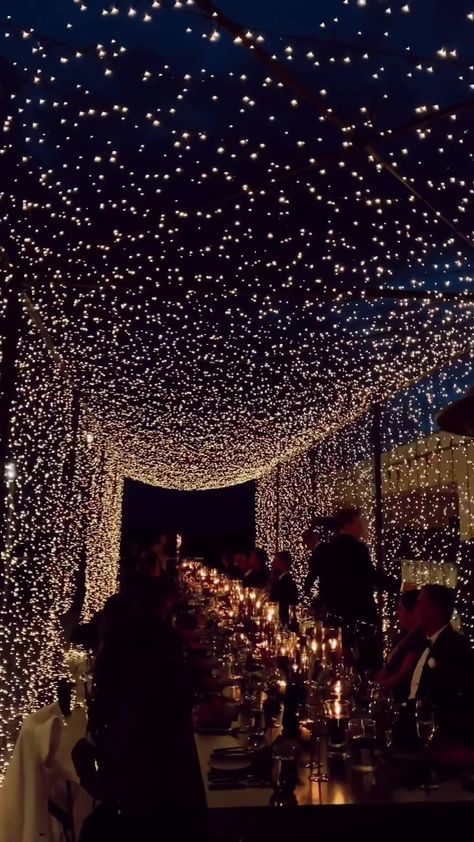 Prom Themes, Lights Wedding Decor, Light Canopy, Prom Decor, Prom Theme, Wedding Decor Style, Wedding Venue Decorations, Wedding Scene, Future Wedding Plans