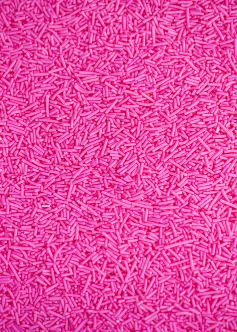 These premium BRIGHT PINK Crunchy Sprinkles (also known as jimmies or strands) are the sought-after skinny sugar strands made here in Canada. Compared to other manufactured jimmies in the United States and other parts of the world, they are much longer and thinner (and crunchy!). These sprinkles are candy-sweet and yummy on their own. These sprinkles are the perfect way to make any cake, cupcake, cookie, ice cream sandwich or pretty much anything party-ready. *The product images shown are for il Fuschia Aesthetic, Sprinkles Aesthetic, Moodboard Orange, Iphone Wallpaper Ios 11, Cookie Ice Cream Sandwich, Girly Backgrounds, Hot Pink Birthday, Pink Sprinkles, Cookie Ice Cream