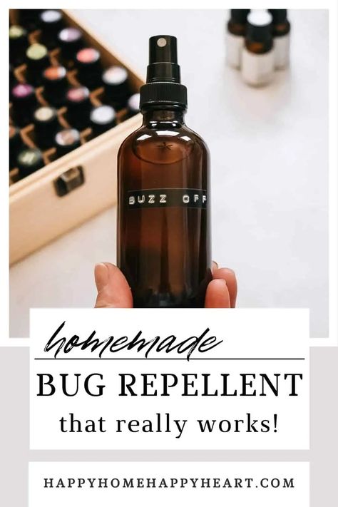 Looking for an easy homemade bug repellent spray? This essential oil bug repellent spray recipe is all you need to keep the bugs at bay! Keep reading to discover the recipe for this easy homemade mosquito repellent spray. #NaturalLiving #EssentialOils #BugSpray #SummerTime Mosquito Repellent Recipe, Essential Oil Bug Spray Recipe, Bug Spray Essential Oils, Diy Bug Repellent Spray, Homemade Mosquito Spray, Natural Bug Spray Recipe, Homemade Mosquito Repellent, Essential Oil Bug Repellent, Insect Repellent Essential Oils