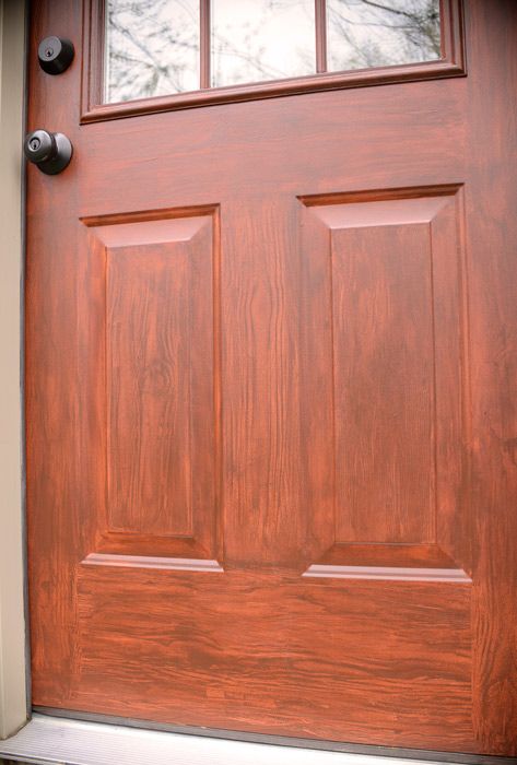 Painting Wood Doors, Painting Metal Doors, Paint A Door, Door Redo, Metal Screen Doors, Painted Exterior Doors, Living Rich, Metal Doors Exterior, Wood Screen Door