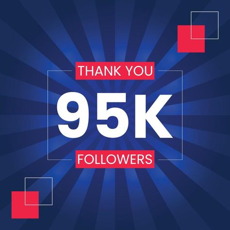 Thank you 95K Followers Vector Design Template 2k Followers Thanks Instagram, 5k Followers Thank You Instagram, Photo Pose For Man, Cityscape Photos, 8k Followers, Background Banner, Poses For Men, Text Effects, Instagram Aesthetic