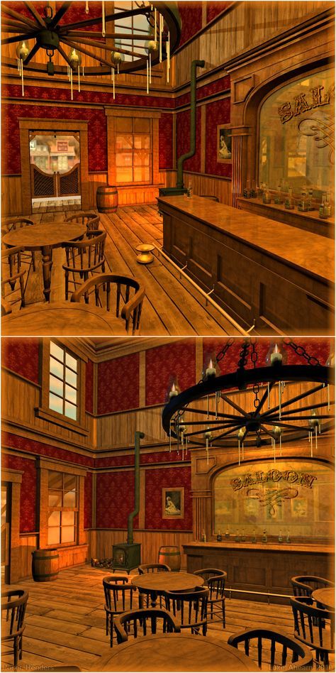 Cowboy Duel, Royal Paintings, Building References, Saloon Bar, Saloon Decor, Old West Saloon, Saloon Girl, Old Western Towns, Western Bar