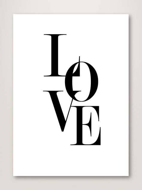 Love - 20x30cm / Black Love Typography Word, Love Word Art Letters, Fonts For Slogan, Lettering Fonts Cursive, Written Artwork, Fonts For Signs, Sophisticated Typeface, Word Pictures Art, Lettering Fonts Alphabet