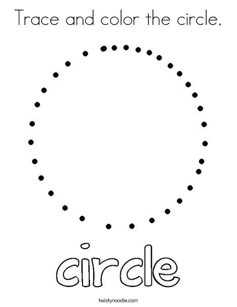 Trace and color the circle Coloring Page - Twisty Noodle Circle Tracing Worksheets Preschool, Preschool Circle Worksheet, Small Medium Large Preschool Worksheets, Tracing Circles Free Printable, Circle Worksheets For Toddlers, Circle Tracing Worksheet, Circle Shape Worksheets For Preschool, Circle Activity For Preschool, Circle Preschool Activities