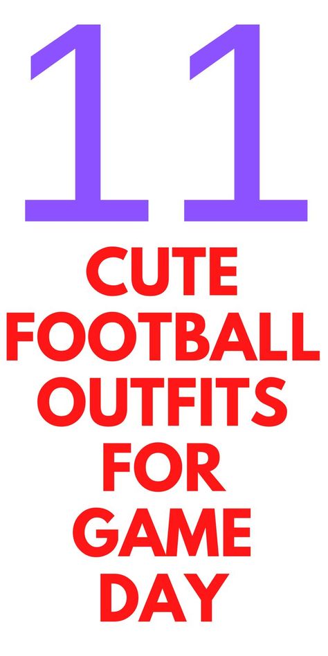 11 Cute Football Outfits for Game Day - Here are some stylish outfits for game day. What to wear to a football game. Cute Football Outfits, Outfit Ideas For Football Games, Cute Football Outfit, Football Mom Outfit, Football Parties, Outfits Fo, Games For Moms, Football Game Outfit, Outfits To Wear