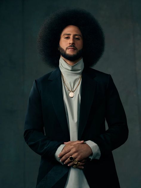 Kaepernick opens up about 'Colin in Black and White' Netflix - Los Angeles Times Famous Black People, Ava Duvernay, Cult Of Personality, Black Royalty, Colin Kaepernick, Black Core, Famous Black, Black And White Wallpaper, Black Excellence