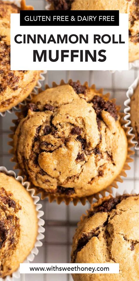 Gluten Free Breakfast Muffins, Gluten Free Dairy Free Muffins, Gluten Free Dairy Free Breakfast, Gf Muffins, Sugar Free Muffins, Dairy Free Muffins, Df Recipes, Gluten Free Cinnamon, Muffins Gluten Free