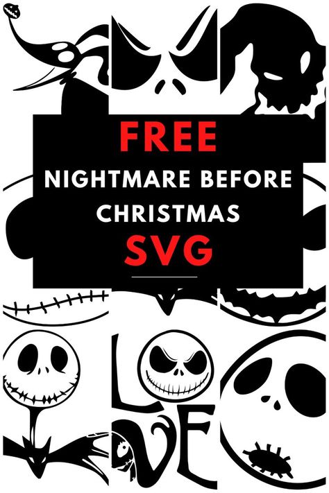 free nightmare before christmas SVGs for cricut Nightmare Before Christmas Font, Nightmare Before Christmas Svg, Christmas Fonts Free, Nightmare Before Christmas Tree, Christmas Svgs, Nightmare Before Christmas Tattoo, Nightmare Before Christmas Decorations, Holiday Fonts, Cricut Christmas Ideas