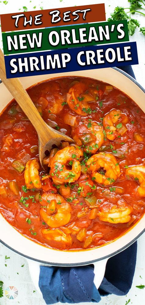 Easy Shrimp Creole Recipe, Shrimp Creole Recipe Easy, Shrimp Creole Recipe, Creole Shrimp Recipes, Creole Shrimp, Louisiana Mardi Gras, Shrimp Creole, Cajun Dishes, Cajun Creole Recipes