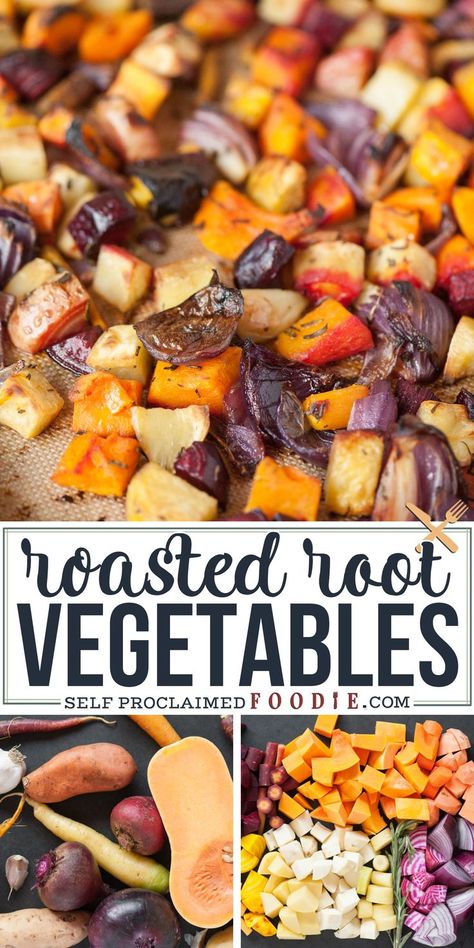 Root Vegetable Side Dishes, Roasted Vegetables Brussel Sprouts, Thanksgiving Dinner Ideas Side Dishes, Oven Roasted Root Vegetables, Fall Vegetables Recipes, Side Dishes Healthy, Thanksgiving Recipes Side Dishes Easy, Roasted Fall Vegetables, Root Vegetables Recipes