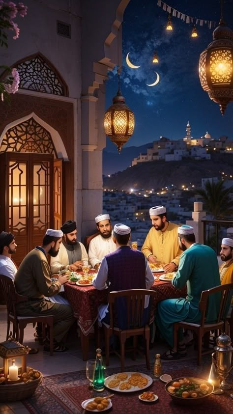 Beautiful Ramadan Images, Islamic Painting Pictures, Ramzan Pic, Islamic Background Images, Ramzan Images, Books Islamic, Islamic Lectures, Frames Design Graphic, Ramadan Iftar