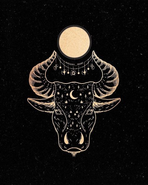 Lunar Eclipse In Taurus, Dreamy Moons, Taurus Wallpaper, Taurus Season, Taurus Art, Astrology Tattoo, Taurus Zodiac Facts, Taurus Tattoos, Bull Tattoos