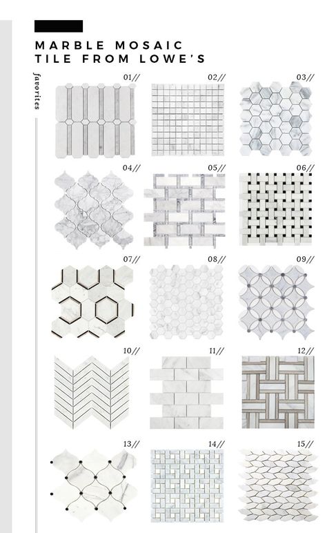 How to Install Mosaic Floor Tile + Marble Mosaics - Room for Tuesday Classic Backsplash, Room For Tuesday, Mosaic Floor Tile, Mosaic Bathroom, Mosaic Wall Tiles, Marble Mosaic Tiles, Mosaic Flooring, Trendy Bathroom, Bathroom Floor Tiles