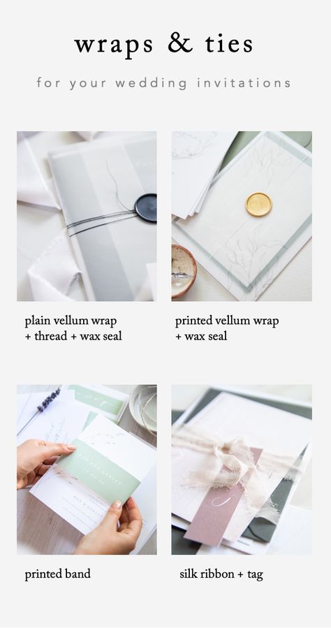 Diy Wedding Invitations Vellum Wrap, Diy Belly Bands For Invitations, Vellum Wrapped Wedding Invitations With Ribbon, How To Package Wedding Invitations, Wedding Invitation Band, Wedding Invitation Belly Band Ideas, Diy Belly Band Invitation, Wedding Invitation Wrapping Ideas, Wedding Invitation Wrap