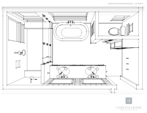 Master Bath Layout Floor Plans, Master Bathrooms Luxury, Ensuite Layout, Bathroom Floorplan, Master Bath Layout, Tami Faulkner, Bathroom Layout Ideas, Small Master Bath, Master Bath Design