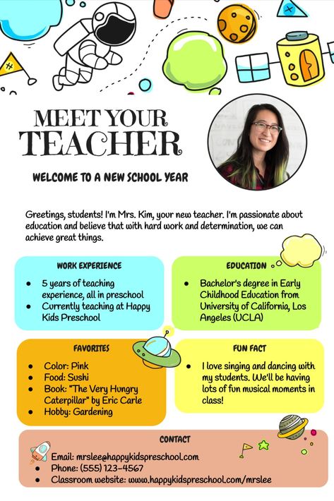 Introducing yourself to students and their families can be daunting, but it's an important part of building a strong and positive classroom community. That's where Meet the Teacher templates come in — they provide a professional and easy way to introduce yourself, share important information, and set a welcoming tone for the school year. Introduce Yourself In A Creative Way, Introduce Yourself Ideas School, Creative Introduction Of Yourself, Creative Ways To Introduce Yourself, Introduce Yourself Template, Ways To Introduce Yourself, Unscramble Sentences, Teacher Profile, American English Words