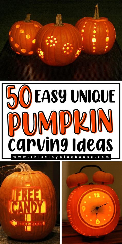 Kids Pumpkin Carving, Unique Pumpkin Carving, Creative Pumpkin Carving Ideas, Unique Pumpkin Carving Ideas, Pumpkin Cravings, Creative Pumpkin Painting, Cute Pumpkin Carving, Halloween Pumpkin Carving Stencils, Pumkin Carving