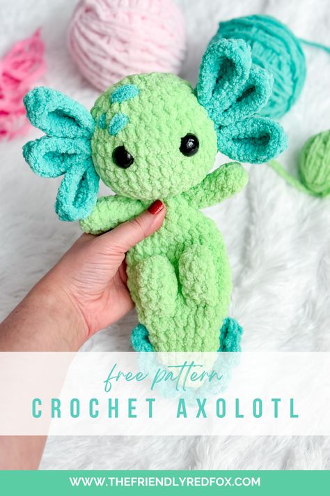 crochet axolotl Easiest Crochet Stuffed Animal, Crochet Small Backpack, Crochet Pet Toys Free Pattern, Crochet Large Amigurumi Free Patterns, Blanket Yarn Crochet Patterns Free, Fast Amigurumi Free Pattern, Small Blanket Crochet, Stuffed Animal Crochet Patterns Free, Free Mini Crochet Patterns