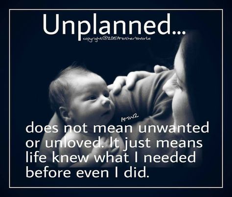 Unplanned pregnancy often leads to some of the biggest joys and right things in your life Mint Baby Shower, Mommy Quotes, Fina Ord, Anything For You, Son Quotes, Pregnancy Quotes, After Life, Mommy Life, Mother Quotes