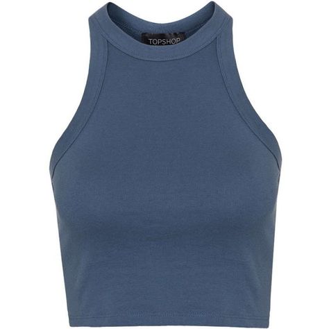 TopShop 90'S Racer Vest ($15) ❤ liked on Polyvore featuring tops, crop tops, shirts, tank tops, denim, cropped vest, blue racerback tank, blue tank, blue shirt and racerback crop top Crop Top Tank Tops, Crop Tops Shirts, Black Waistcoat, Black Cropped Tank, Vest Crop Top, Black Crop Top Tank, Blue Vests, Racerback Top, Cropped Vest