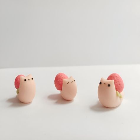 Cold Clay Porcelain Ideas, Kawaii Air Dry Clay Ideas, Soft Air Dry Clay Ideas, Polimery Clay Ideas Cute, Soft Clay Crafts, Ceramics For Kids, Soft Clay Ideas, Soft Clay Art, Kawaii Ceramics