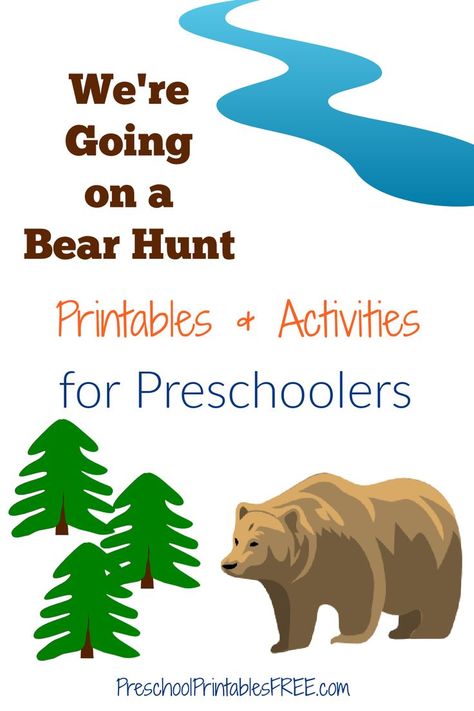 Were Going On A Bear Hunt Craft, Going On A Bear Hunt Preschool, Preschool Bear Songs, Going On A Bear Hunt Craft, Bear Books For Preschool, Going On A Bear Hunt Song, We’re Going On A Bear Hunt Eyfs, Were Going On A Bear Hunt, We Are Going On A Bear Hunt