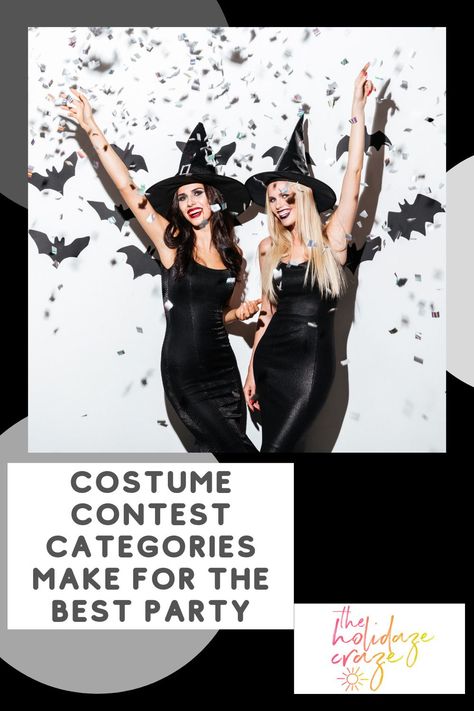 Make your next Halloween party a hit with these exciting costume contest categories. From the scariest to the most humorous, each category is designed to encourage creativity and participation. Get everyone involved and let the best costume win with these fun and inclusive categories. Halloween Costume Categories, Halloween Costume Contest Categories, Halloween Costume Contest Ideas, Costume Contest Categories, Costume Contest Ideas, Halloween Costume Winners, Halloween Costume Contest Winners, Costume Contest Winner, Most Creative Halloween Costumes