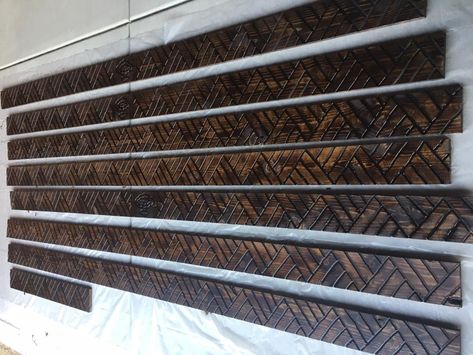 Routing Trim For A Tiki Bar Tiki Bar Ceiling Ideas, Tiki Shelf Diy, Tiki Bar Wall Ideas, Diy Tiki Decorations, Tiki Bedroom, Tiki Bathroom, Tiki Bar Ideas, Tiki Decorations, Tornado Room