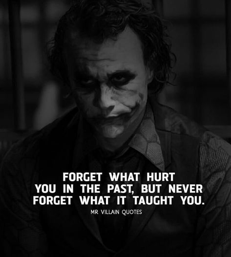 Never forget the lessons Jokers Quote, Heath Ledger Joker Quotes, Joker Love Quotes, Joker Quote, Quotes About Attitude, Image Joker, Deep Meaningful Quotes, Villain Quote, Joker Pics