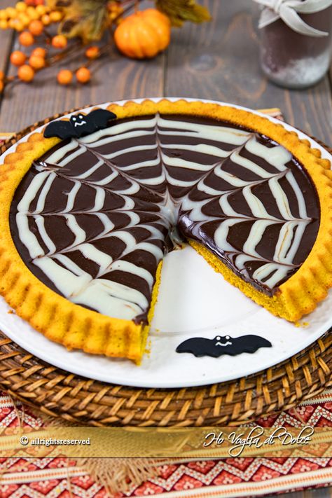 Torta di Halloween ragnatela Torte Halloween, Cheesecake, Halloween, On Instagram