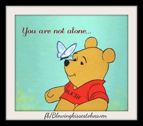 You are not alone Pooh Winnie, Winnie The Pooh Quote, Hello March, Winnie The Pooh Quotes, Winnie The Pooh Friends, Pooh Quotes, Christopher Robin, Motiverende Quotes, How Lucky Am I