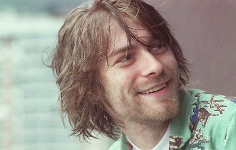 <b>Today would have been Kurt Cobain's 45th birthday.</b> To celebrate here are 45 of the best photos of the late Nirvana front man. Curco Vein, Where Did You Sleep Last Night, Kurt Cobain Photos, Kurt And Courtney, Donald Cobain, Krist Novoselić, Nirvana Kurt Cobain, Nirvana Kurt, Coban