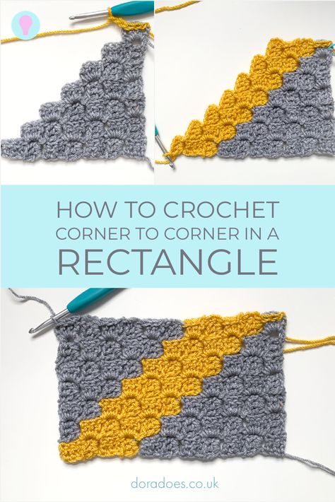 C2c Crochet Rectangle, C2c Rectangle Crochet Pattern, Rectangle C2c Crochet Blanket, C2c Crochet Designs, C2c Crochet Afghan Pattern Free, C2c Afghan Pattern, How To Do C2c Crochet, C To C Crochet Blankets, C2c Rectangle Crochet Pattern Free