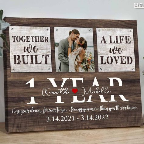 First Year Anniversary Gifts, Unique Wedding Anniversary Gifts, First Year Anniversary, Silver Wedding Anniversary Gift, 1 Year Anniversary Gift, 1st Wedding Anniversary Gift, 25th Anniversary Gift, 10 Year Anniversary Gift, 25th Anniversary Gifts