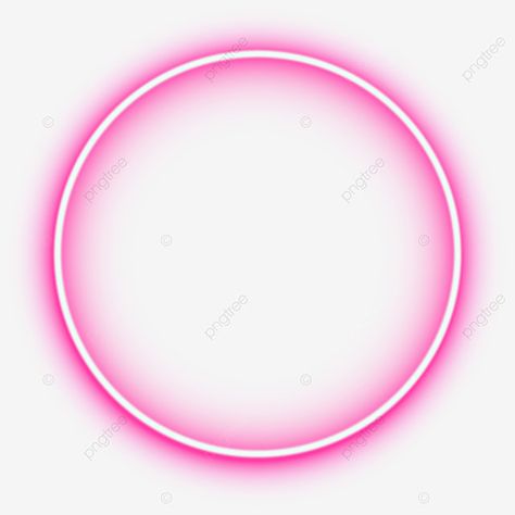 Neon Circle Png, Neon Vector, Neon Rouge, Neon Circle, Light Circle, Pink Neon Lights, Neon Png, Circle Vector, White Background Wallpaper