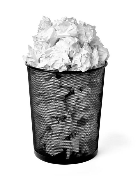 Paper ball trash bin rubbish garbage wastepaper royalty free stock image Paper Ball, Paper Balls, Trash Bin, Trash Bins, Paper Background, Stock Images Free, Close Up, White Background, Photo Image